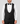 Daniel Hechter Black U-Scoop Waistcoat