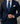 Joe Black Clematis Blue Floral Necktie
