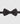 Gucci Black Motif Bow Tie