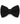 Otaa Black Knitted Bow tie