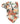 OTAA Orange Floral Necktie