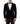 Gibson Black Alta Sartoria Peak Velvet Dinner Jacket [BUY]