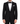 Boston Black Textured Shawl Tuxedo Jacket